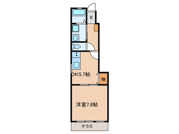 ソレイユの物件間取画像